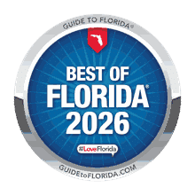 Best of Florida 2026 award badge – Guide to Florida
